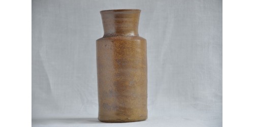 Large Victorian Saltglaze Stoneware Ink Bottle